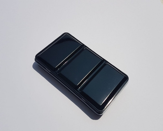 Kit aquarela TGA profissional 12 cores estojo Preto