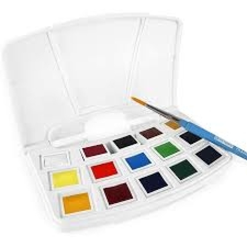 Estojo de Aquarela Talens Art Creation 12 Cores + Pincel